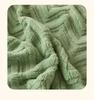 2025 dreilagige Jacquard-Decke - Taft-Samt & Shu-Baumwolle, beidseitig