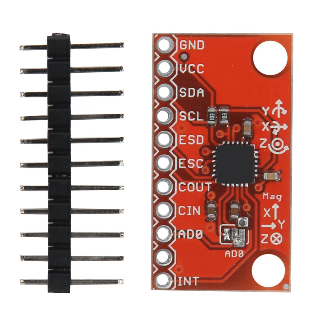 MPU9150 9-Achsen Gyroskop Beschleunigungssensor Magnetfeldsensor Modulplatine Komponenten