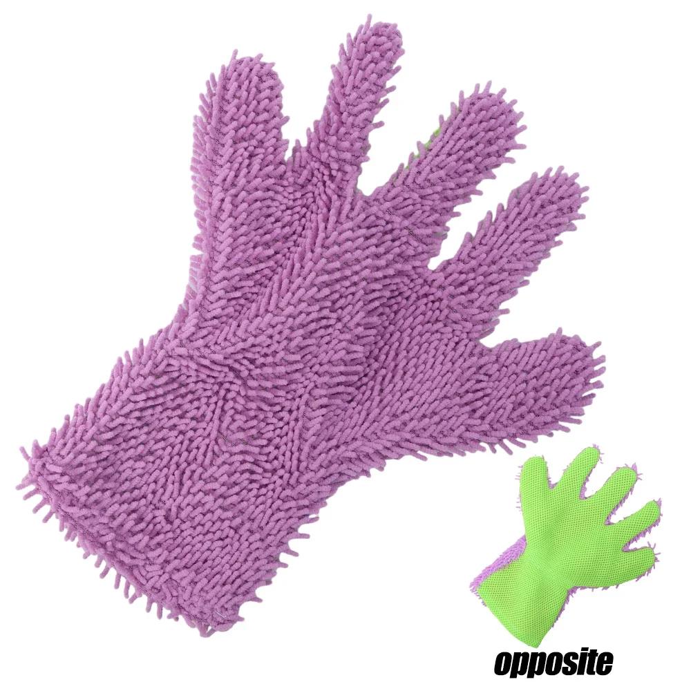 Car Wash Gloves Auto Care Glove Car Towel Accesories Washable Cleaning Mitt Glove Equipment Detailing Cloths Auto Accessories
