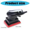 10000RPM Rectangular Air Sander Pneumatic Random Orbital Sander For Car Repair And Woodworking Applications