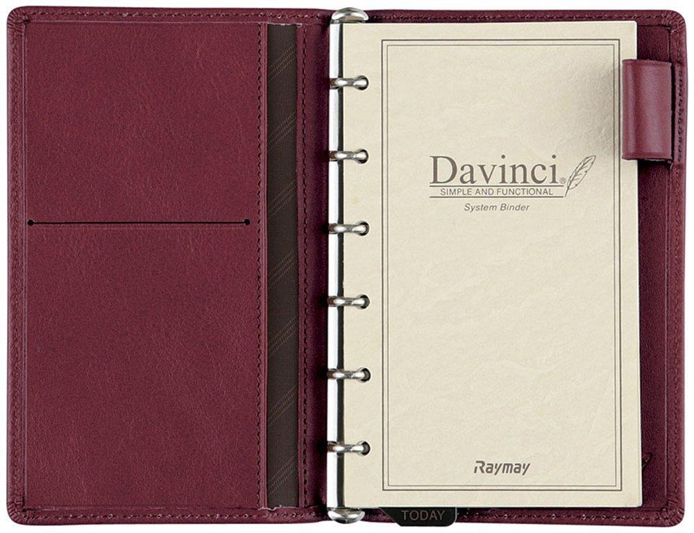 Raymay Fujii System Notebook Da Vinci Standard Pocket Wine JDP3009Z