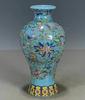 Antique Blue and White Chinese Porcelain Vase - European & American Handicraft for Flower Arrangements