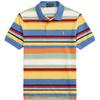 Polo T-Shirt SS24 Gestreiftes Mesh Lässig Kurzarm Kinder Tops Mehrfarbig CWPOKNIY8021089-740