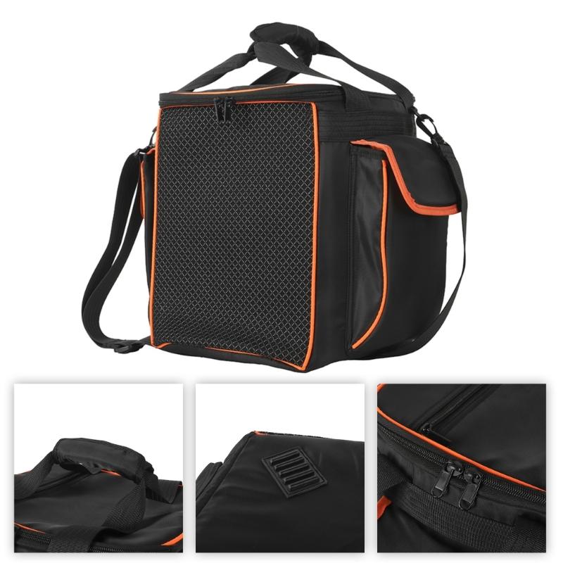 Protective Storage Bag for Encore2 Portable Speaker Case Holder With Adjustable Shoulder Strap And Multiple Pockets