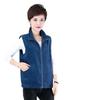 Plus Size Corduroy Vest Jacket for Women, Casual Outerwear