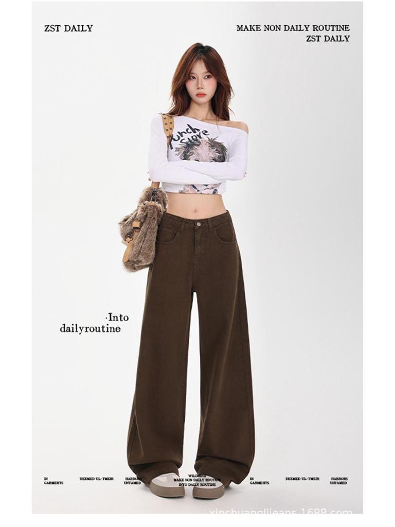 2025 American Retro Versatile Extended Jeans (Accessories Excluded)