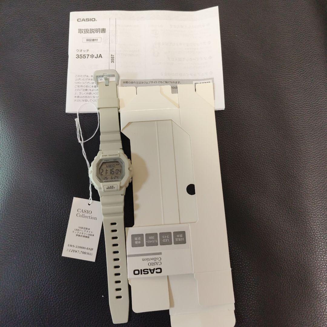 Used CASIO Collection LWS-2200H-8AJF Cheap Casio