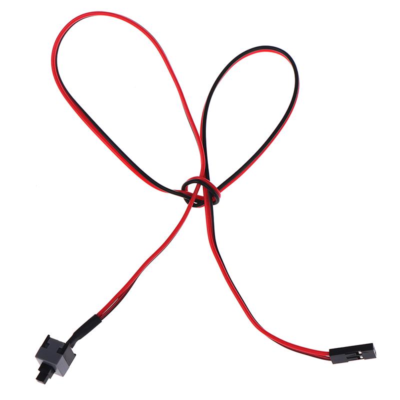 5Pcs Pc Computer Motherboard Power Cable Switch On/Off/Reset Replacement
