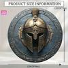 Vintage Spartan Shield Metal Plaque Bar Garden Wall Decor