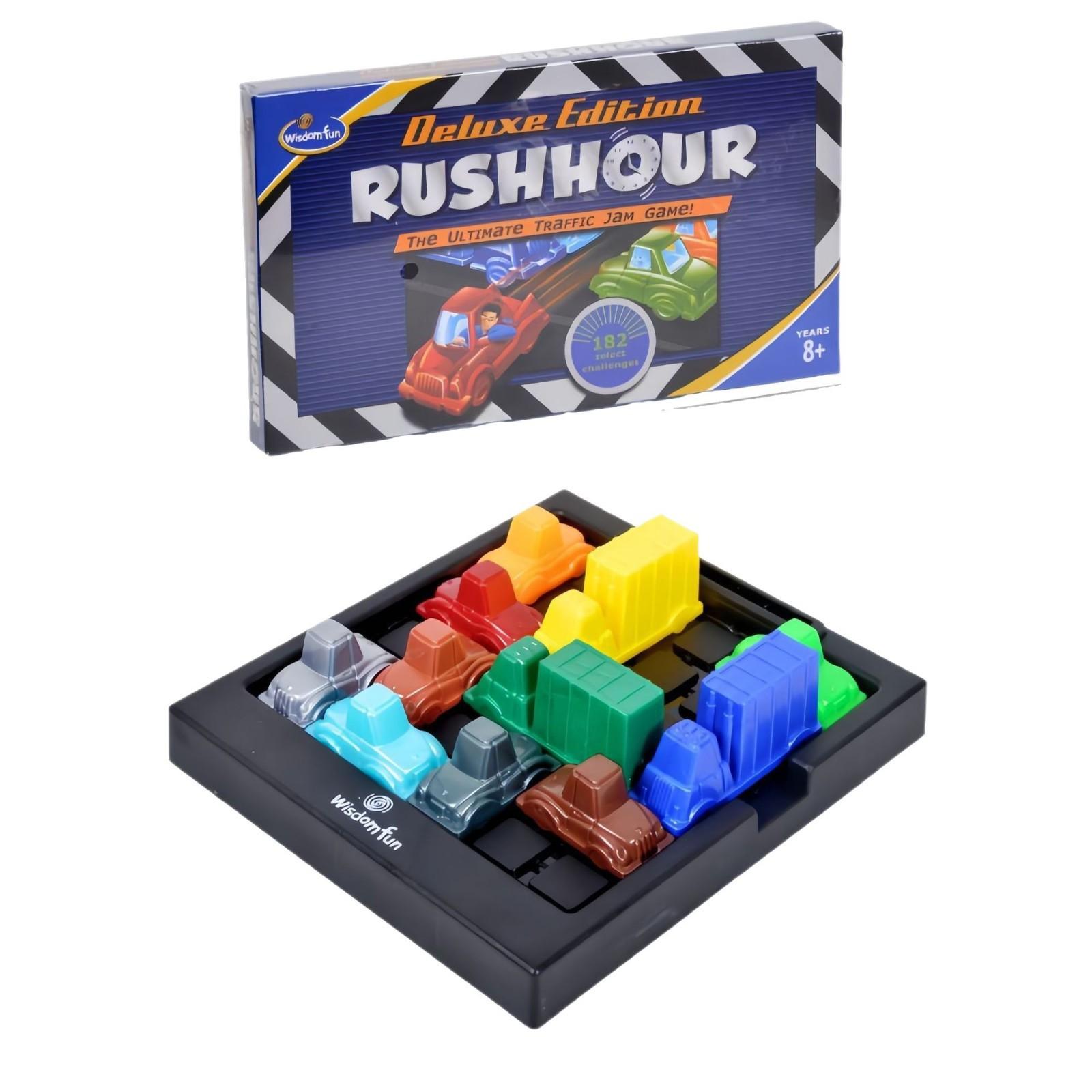Children s Puzzle Traffic Rush Hour Game Racing Rush Hour Car Huarong Road Reasoning Desktop Toy Logical Thinking Clearance Game