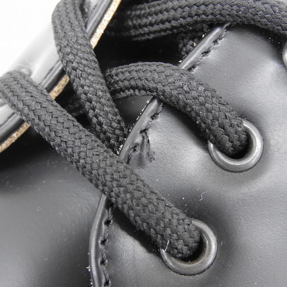 SOLOVAIR Excellent Condition Leather 3-eye Gibson Shoes for Men, Size 8 Shoes 8(UK) blackUsed