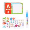 With Pen Water Drawing Book 26 Alphabet Water Coloring Cards Toy  Hand Strength Development