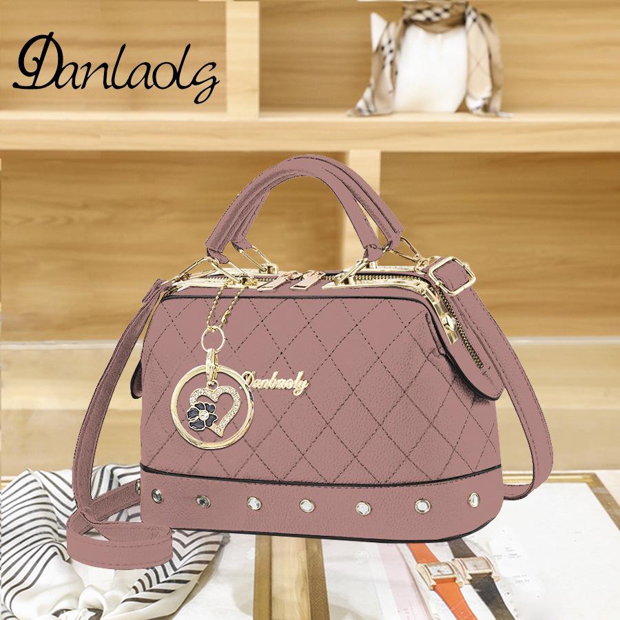 Women's 2025 Trendy Jin Di Leather Shoulder Handbag