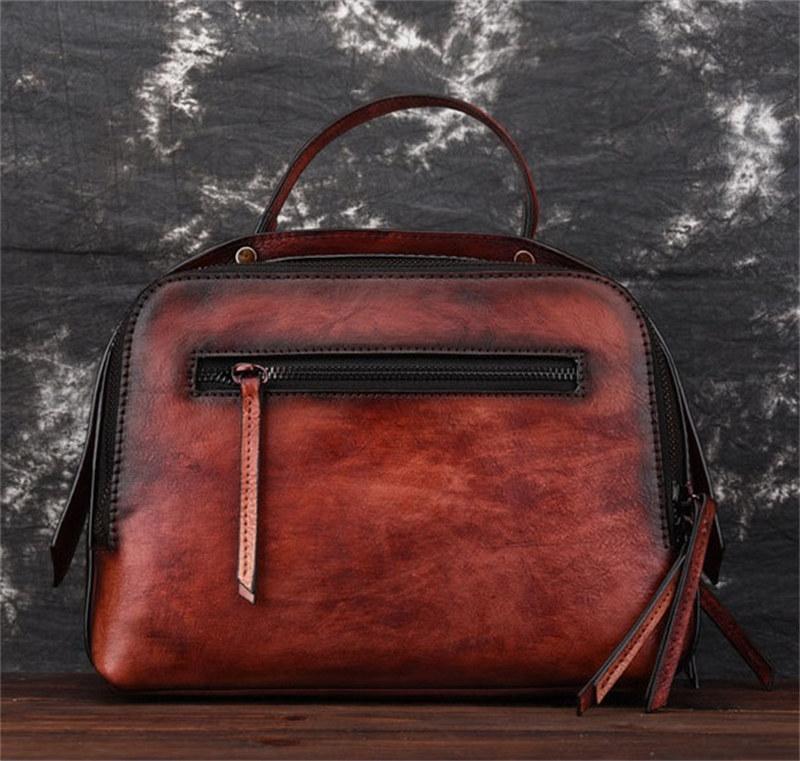 Borse da donna dal design vintage Borse a spalla in vera pelle per signore Regali Borsa a tracolla