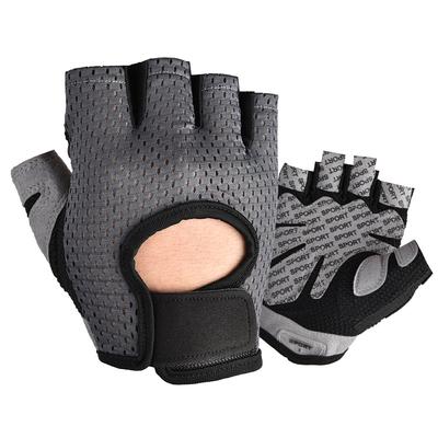Fitness Half-finger Gloves for Men and Women, Sports Cycling Training, Gym Dumbbell Exercise, Non-slip Butterfly Mesh, Breathable and Thin