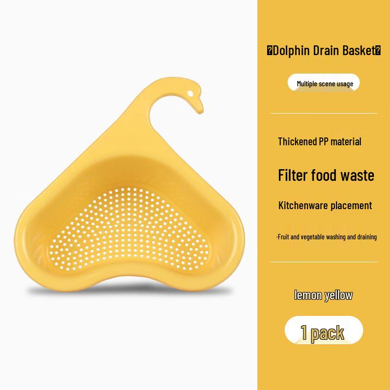 

Triangular Foldable Kitchen Sink Drainer & Faucet Organizer