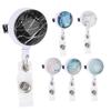 6Pcs Retractable Badge Holder Name Card Badge Reel Clip for Office Worker Physician Nurse Supplies