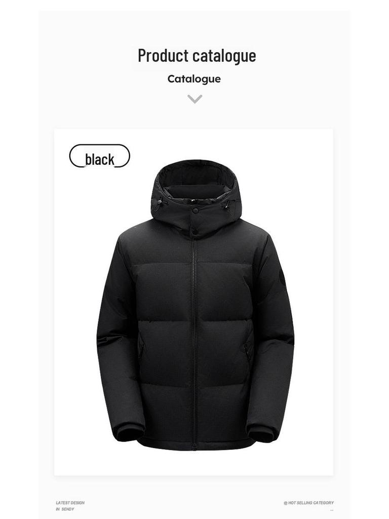 2025 Unisex Winter Extreme Cold 90% White Duck Down Jacket - New Style, Warm, Outdoor Cold Protection