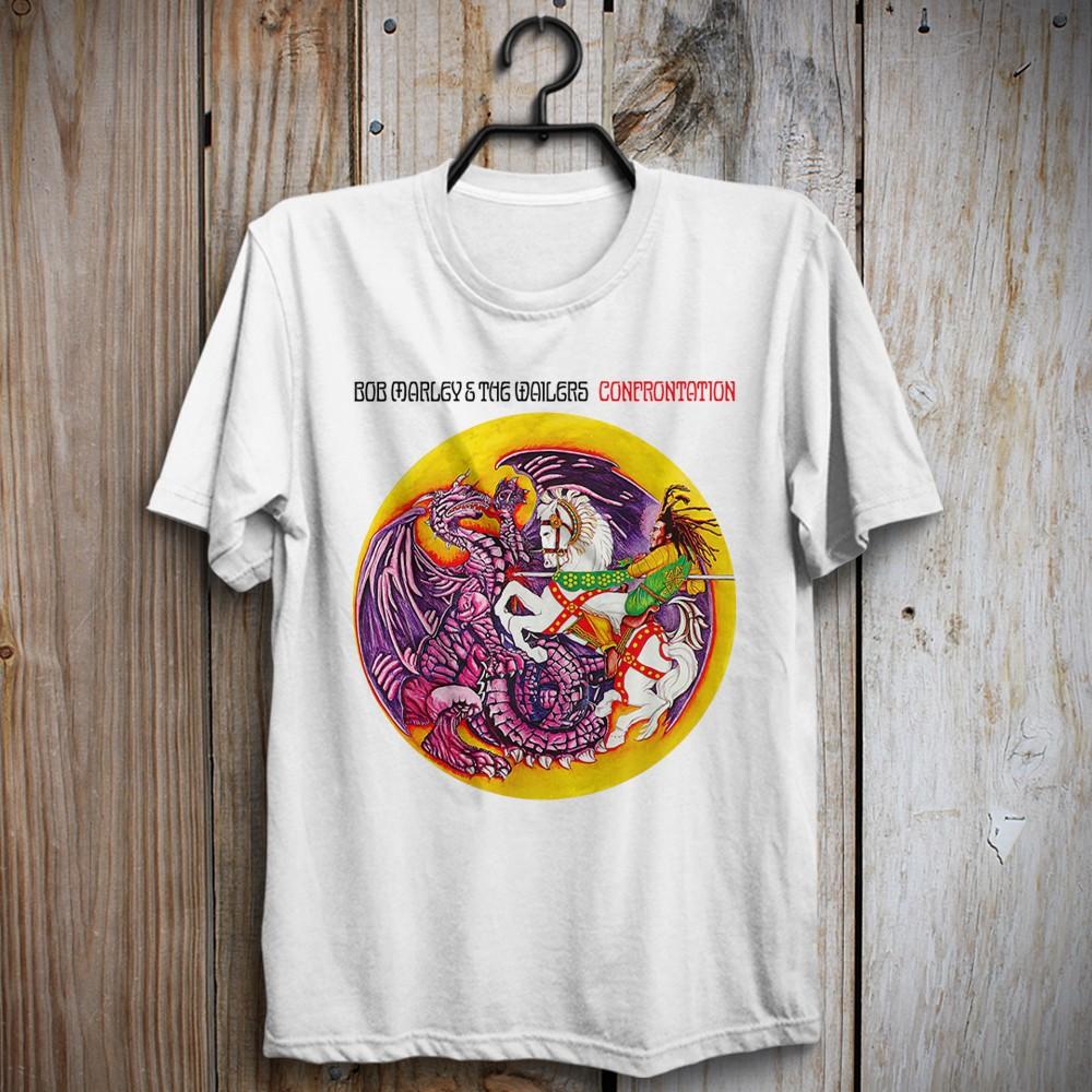 Jump Nyabinghi Buffalo Soldier Confrontation by Bob Marley and the Wailers Tee Unisex T-Shirt M