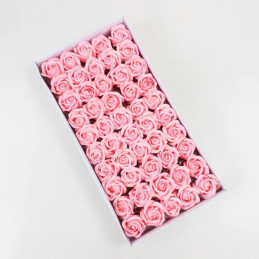 Soap Roses Flower Wedding Wall Home Garden Wreath Decor Festival Party Diy Gift Box Bride Bouquet Wrist Flower Accessories Cheap