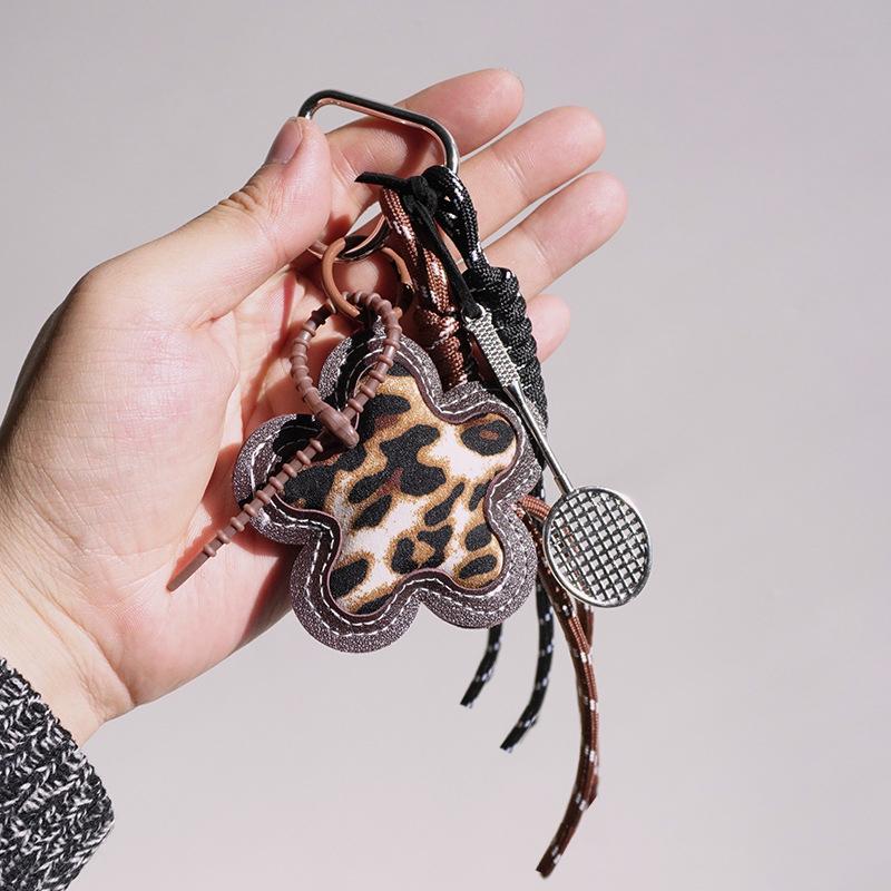 Leopardenblume Mini-Rucksack Hängende Handtasche Anhänger Tasche Anhänger Taschen Zubehör