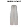 UR 2025 Autumn Drawstring Wide-Leg Pants