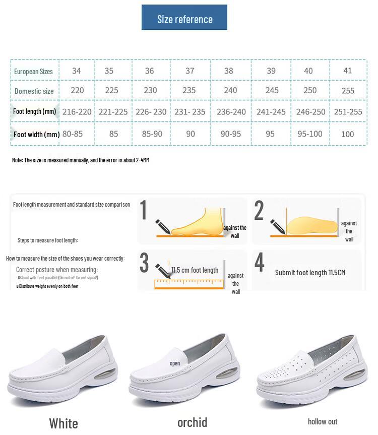 Bozong Soft Sole Air Cushion Nurse Shoes
