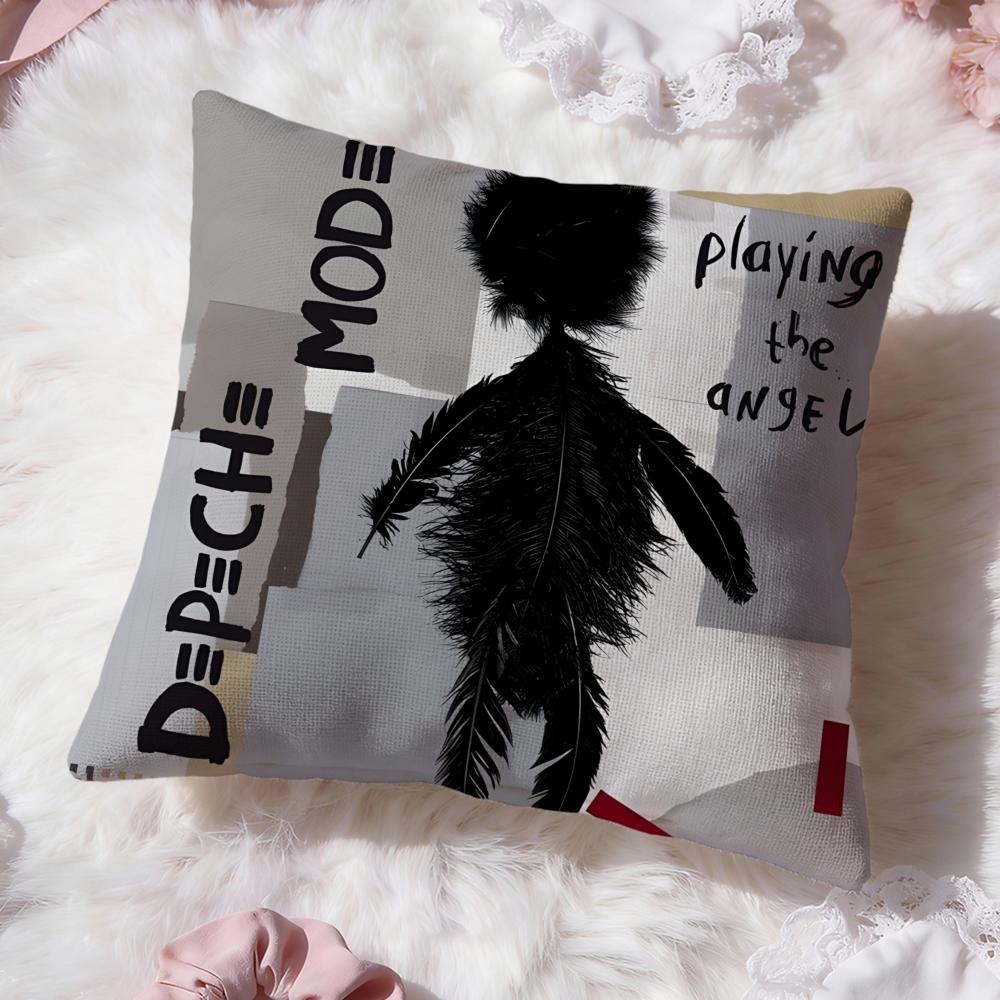Band D-Depeche M-Mode Kissenbezug Premium Komfort Wendbare Kissenhülle -Zwei-in-Eins-Design für jeden Raum & Autoinnenraum