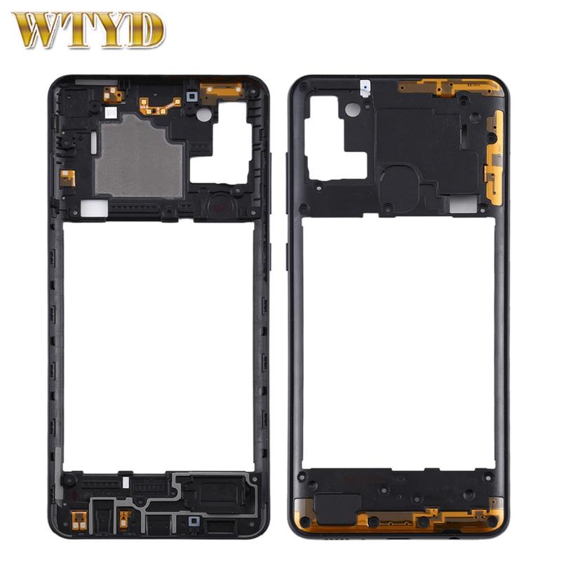 For Samsung Galaxy A21s Middle Frame Bezel Plate Repair Replacement of Mobile Phone Components