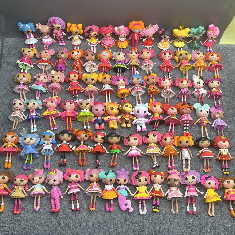 Originálne 8-10 cm Lalaloopsy Sestrička Viacštýlové Bábiky PVC Dievčenský Sviatočný Darček Kolekcia Hračiek
