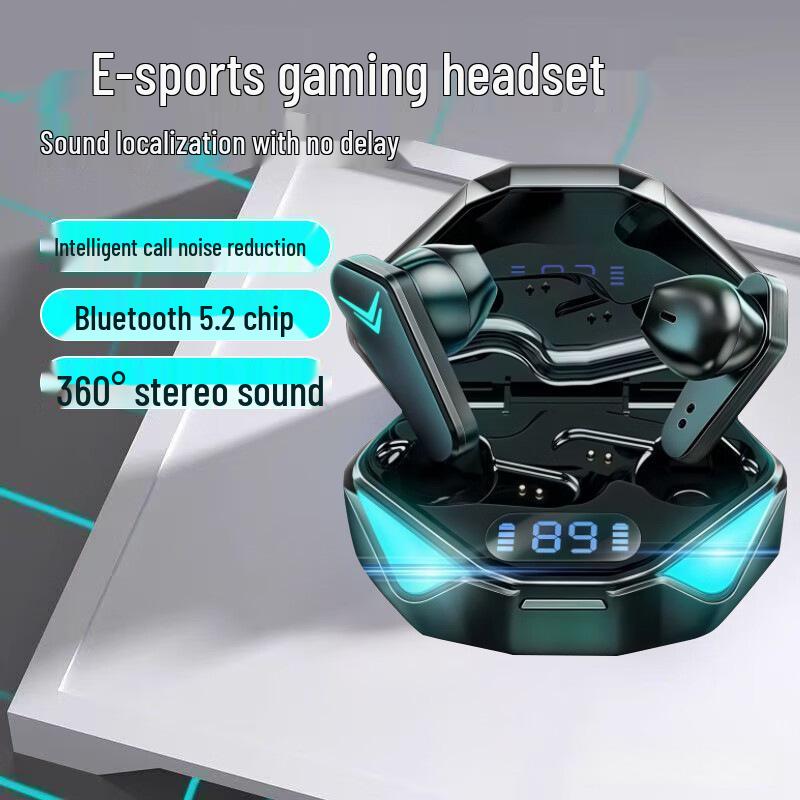 X15 Bluetooth In-Ear E-sports Headset: High-Quality Sound, Long Battery, Comfortable Fit, for Accurate Audio Positioning.