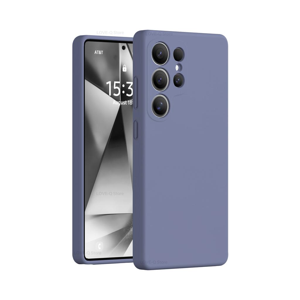 Für S25 S24 Ultra Hülle Luxus Flüssigsilikon Weiche TPU Hülle Für Samsung Galaxy S25 S24 S23 S22 Ultra S 25 Ultra Plus S25Ultra Hüllen