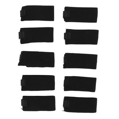 10 Pcs Men Fixer Holder Band Soft Double Sided Flannel Prevent Slip External Holder Strap Reusable