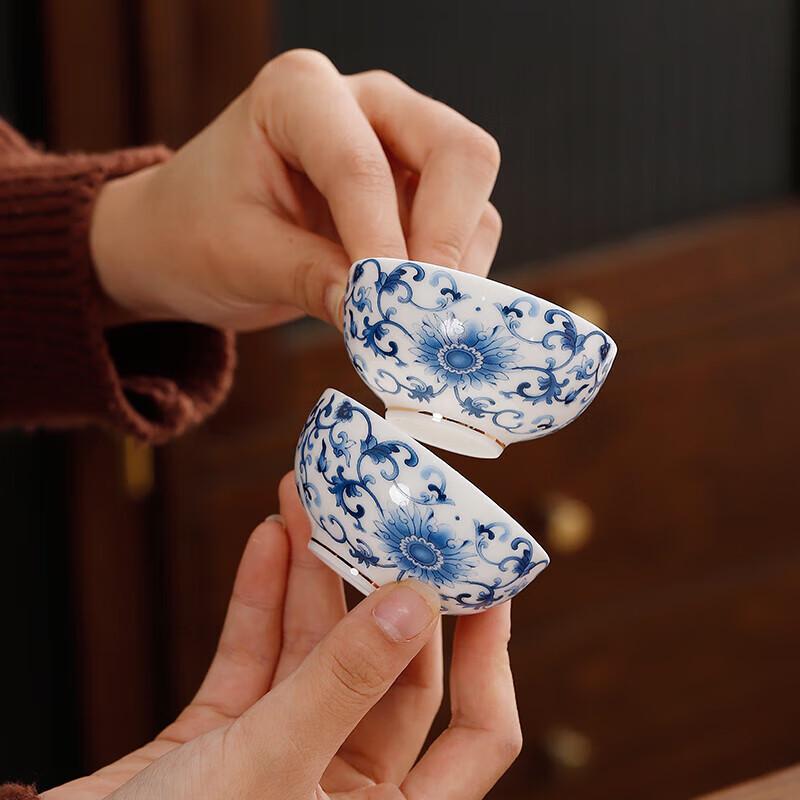 Bafangli Blue and White Travel Tea Set