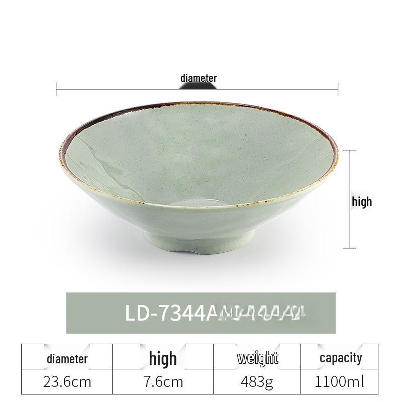 

Japanese Style Melamine Instant Noodle Bowl