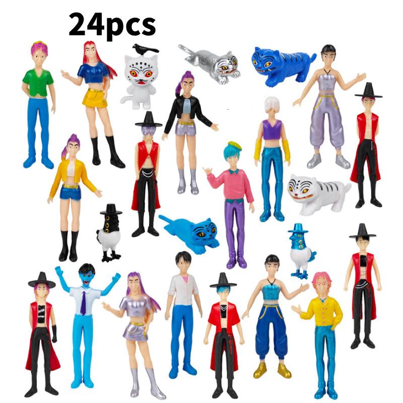 Demon Kpop Hunters Model Toy Tiger Game Character Pvc Desktop Collectors Figure