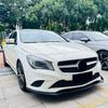 Para Mercedes Benz Clase CLA C117 CLA 200 220 180 2013-2015 Labio Divisor Spoiler Difusor Parachoques Delantero Accesorios BodyKit Tuning