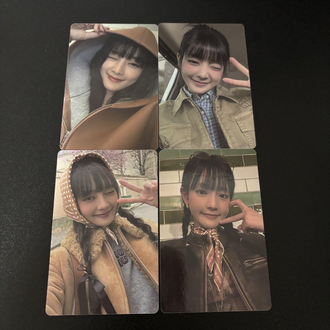 

[Б/У] i-dle Минни We are inclusion набор из 4 карточек для обмена айдол