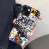 Θήκη Κινητού Anime Rock Band Gorillaz Για IPhone 17 Pro Max 15 Pro 16 14 Plus 12 13 Mini 11 Pro Αντικραδασμικό Γυάλινο Κάλυμμα