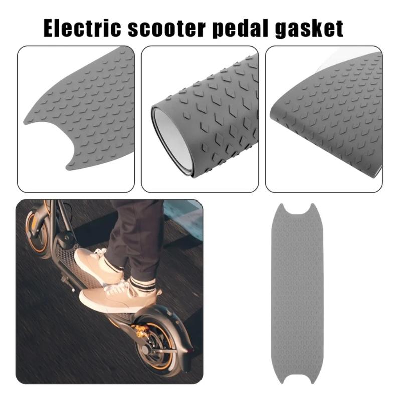 Durability Silicones Foot Pad Waterproofed Electric Scooters Antiskid Footpad Nonslip Electric Scooters Accessories