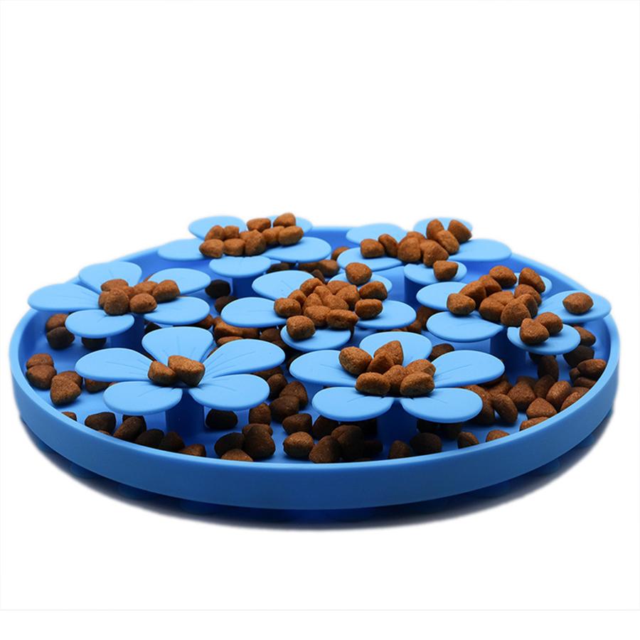 Pet silicone licking pad suction cup dog feeding pad pet anti choking sniffing slow feeding pad