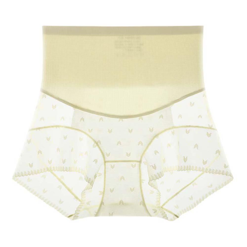 

Ледяной шелк, утягивающее белье для живота, кружевные трусики для подтяжки ягодиц, кружевное утягивающее белье для похудения, для девочек XL светло-зеленый