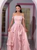European Romantic Sweet Princess Sleeveless Long Dress for Women - Winter 2025 Collection