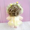 [Plushie] Plush Toy Dress & Head Dress Set [Bee] for 20cm Plush Toy, Yellow, g.trigger, Oshi-Nui, Nuikatsu [Product]