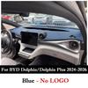 Für BYD Dolphin 2024 2025 2026 Auto Armaturenbrettabdeckung Leder Armaturenbrett Sonnenschutzmatte Rutschfeste Matte Schutzabdeckung Innenzubehör