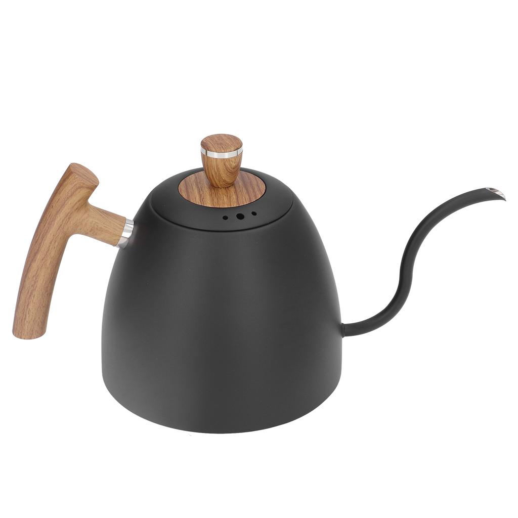 Pour Over Kettle 800ml Ergonomic Handle Rustproof Stainless Steel Anticorrosion Gooseneck Spout