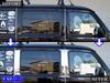 BBRIGHTZ Plated Pillar Panel Covers for Toyota Vamos 4692 Ultra-Mirror HM1-2 (without Visors) (10-Piece Set) [PIL-SIL-279]