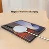 Custodie magnetiche invisibili in fibra di carbonio opaca di alta qualità per Samsung Galaxy Z Fold 7 6 Anti-caduta in fibra aramidica sottile Cover Protettiva