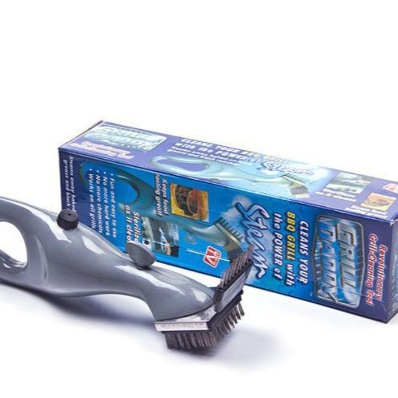 Household Barbecue Strong Oil Fume Stain Cleaning Brush Stainless Steel Wire Brush Barbecue Grid Cleaning Tool