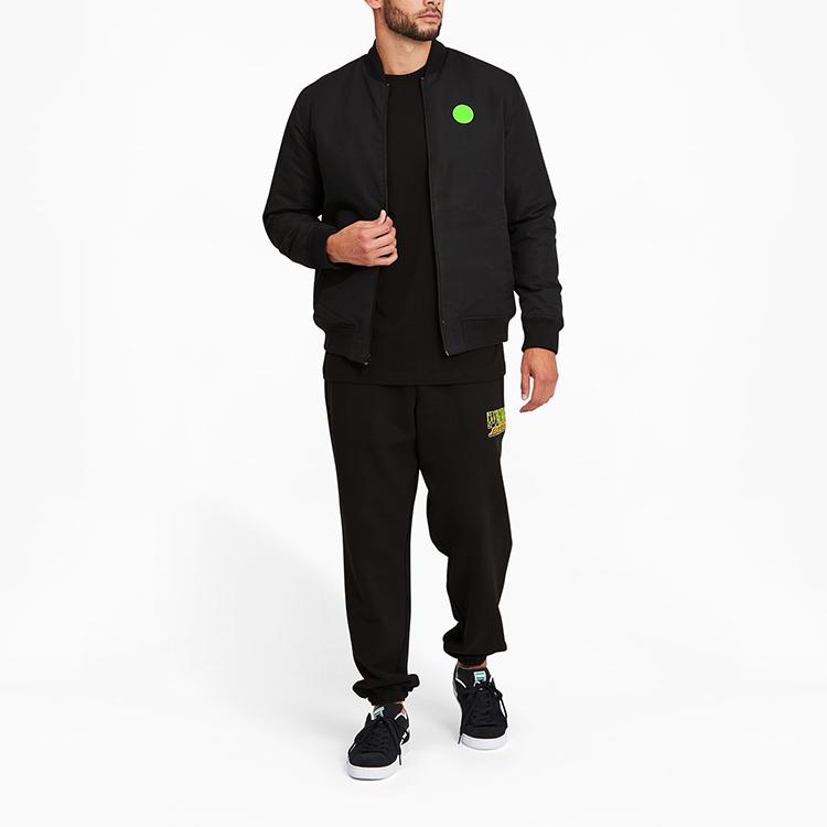 Puma X Santa Cruz Reversible Fitted Sports Jacket Men Outerwear Black 532239-01